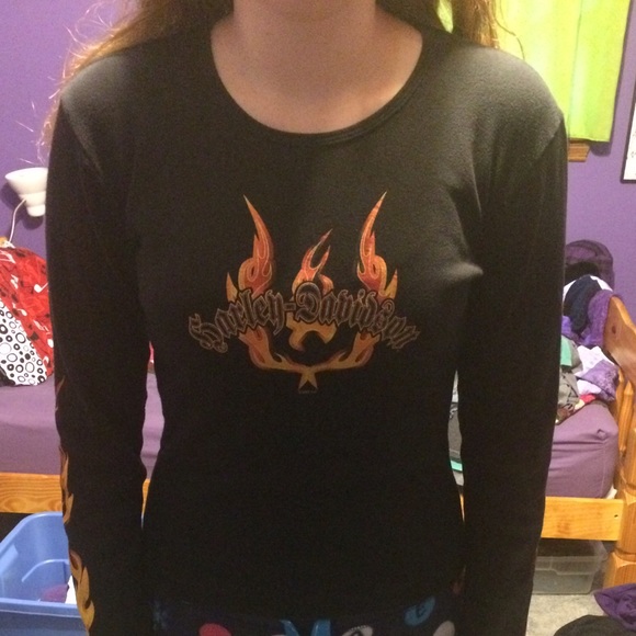 ‼️Harley Davidson long sleeve tee