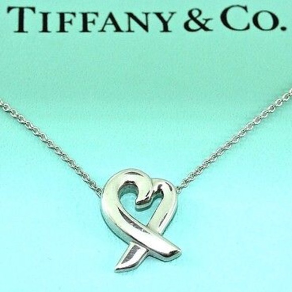 Tiffany's Silver Paloma Picasso Loving Heart