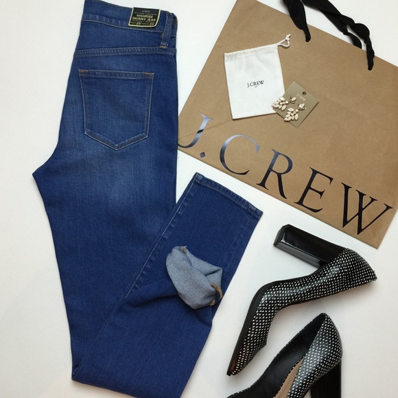 J. Crew Denim - NWT J crew high rise skinny jeans