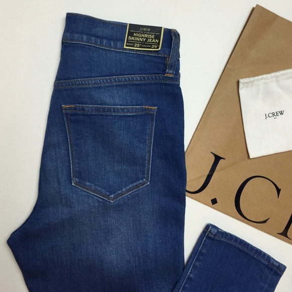 NWT J crew high rise skinny jeans - Picture 2 of 3
