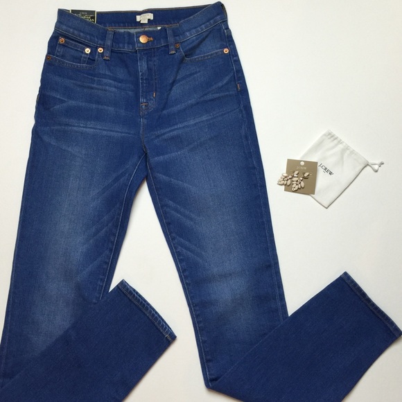 NWT J crew high rise skinny jeans - Picture 3 of 3
