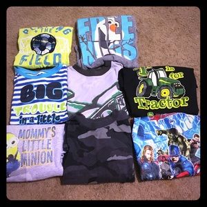 Set of (8) shirts