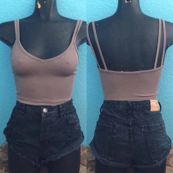 SOLD 💖 One Teaspoon Fox Black Bandits shorts - Picture 2 of 4