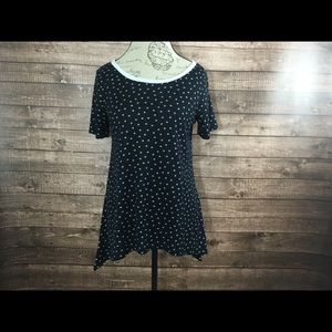 NWOT Polka Dot Tee