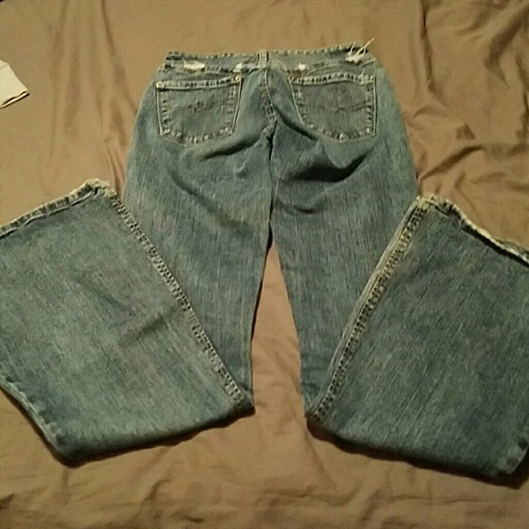 Silver jeans