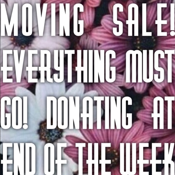 Everything must go!