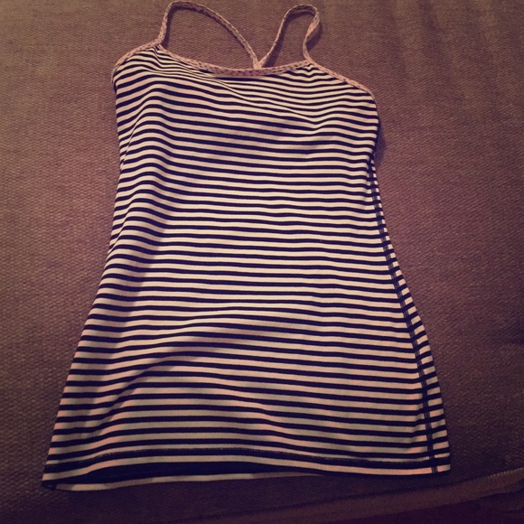 Power Y Striped Tank