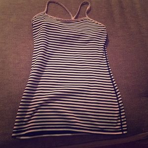 Power Y Striped Tank