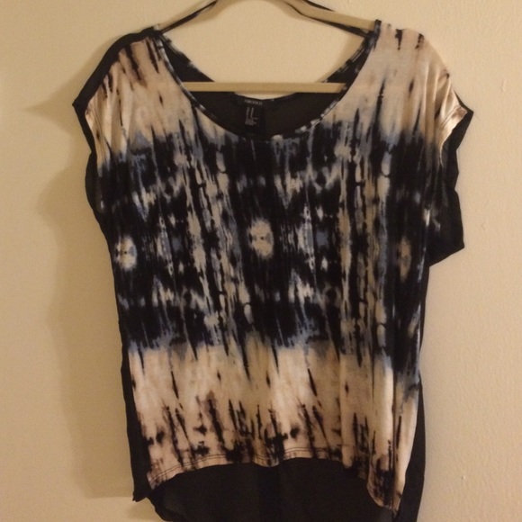 Forever21 Tie-Dye Top