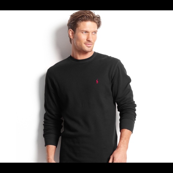 Unisex NWOT Ralph Lauren Classic Crewneck Thermal
