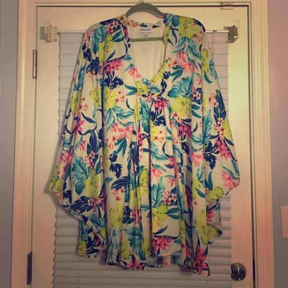 Never Worn Floral Kimono Dress- Nordstrom