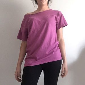 Tops - Purple T-Shirt Tops - Purple T-Shirt
