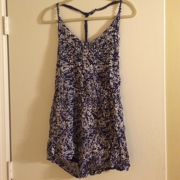 Forever21 Patterned Romper