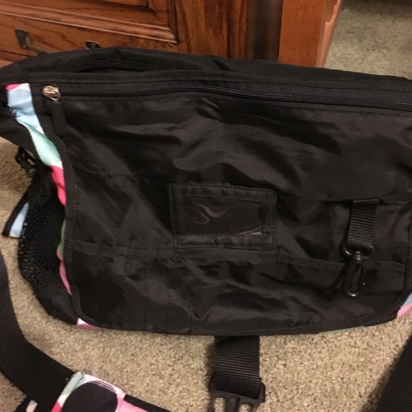 Pottery Barn Teen Messenger Bag with "Leah" - Picture 3 of 4