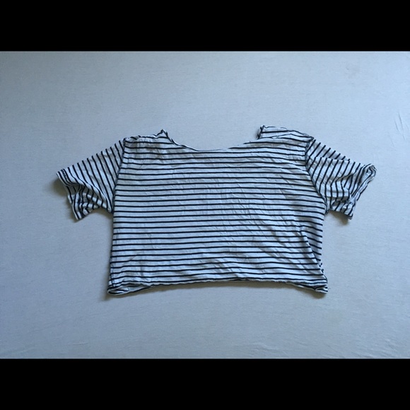 Striped Crop Top