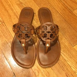 Tory Burch Miller Sandals - Vachetta