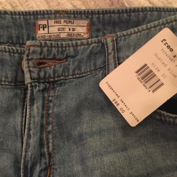 Free People distressed flare jean