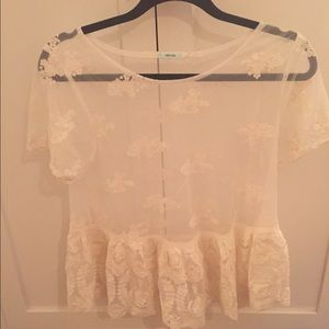 Urban Outfitters Lace Blouse