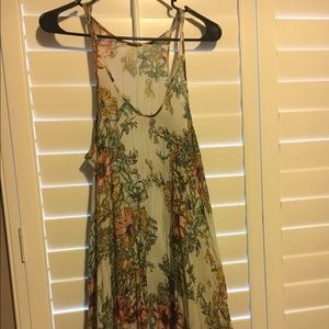 Free people floral flowy dress