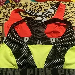 2 VS Pink sport bra.