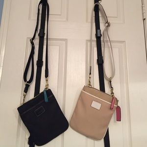 Two Crossbody Coach bags