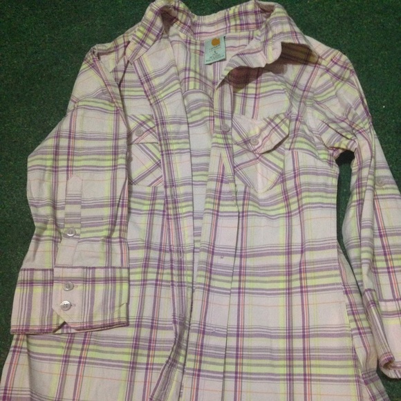 Carhartt womens button up