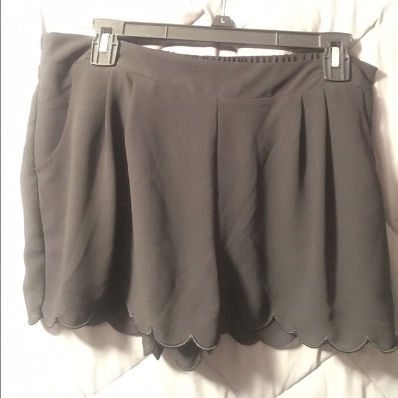 BLACK soft shorts