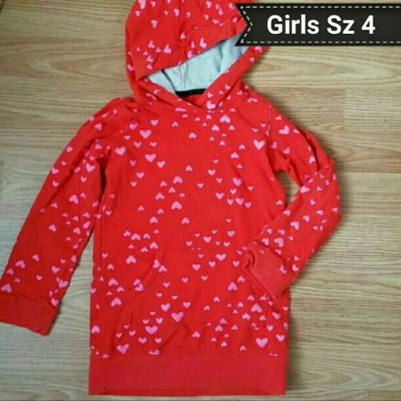 LAST CHANCE 💥 Sz 4 Hearts Hoodie