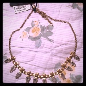 J Crew NWT crystal necklace