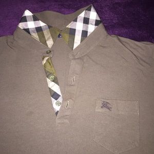 Men's Burberry button up