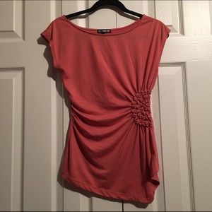 Melon color top NWOT