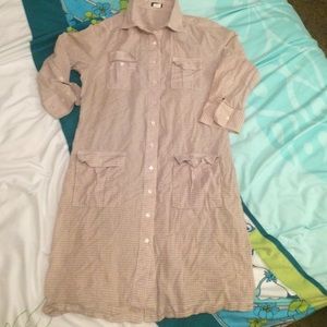 J crew shirt dress