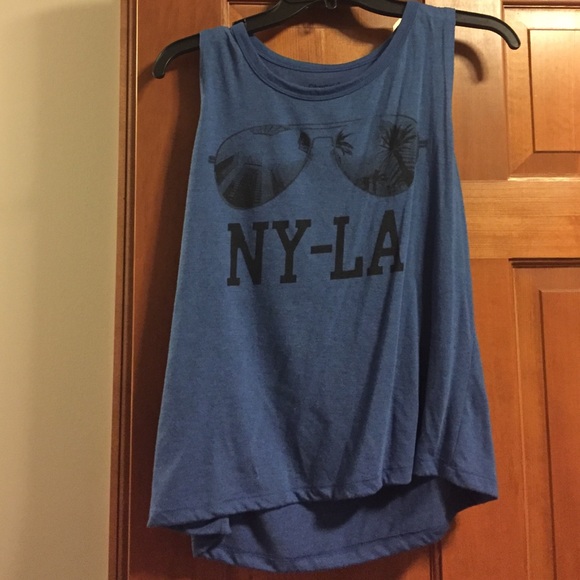 NY LA tank top
