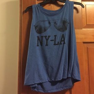 NY LA tank top