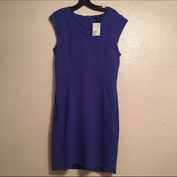 Beautiful Cobalt Blue Sheath Dress! NWT!!