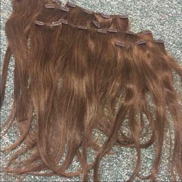 Real hair extensions