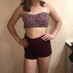 Flower bralette / bandeu