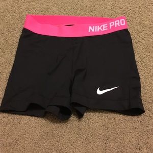 New Nike Pro 3" Conpression Shorts Spandex