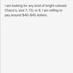 Looking for Chaco's