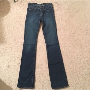 J Brand Mid Rise Flare Jeans