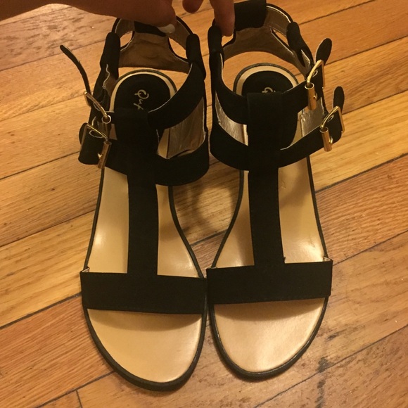 Black heels