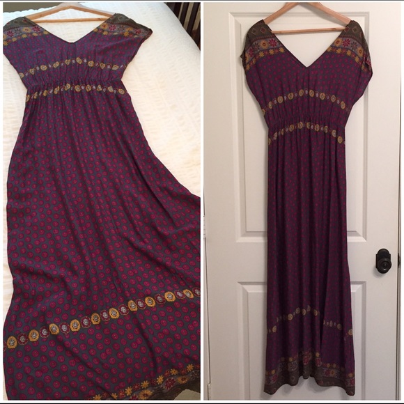 Bohemian Dream Vintage Floral Maxi - Picture 2 of 4