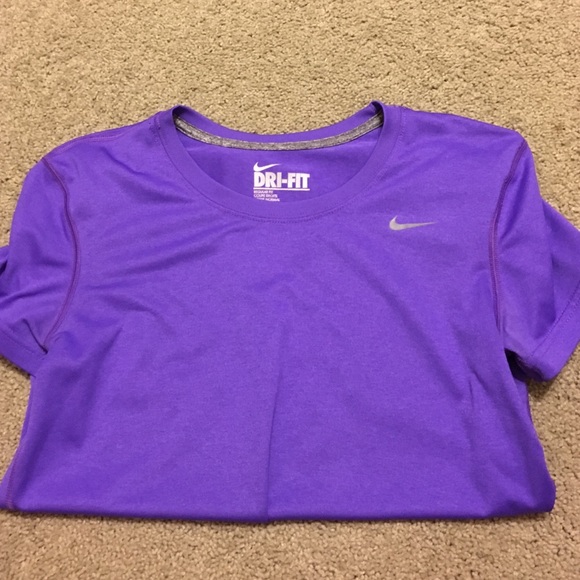 New Nike Dri-Fit Shirt Purple Size Small