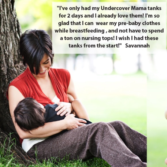 Undercover mama Tops - Slimming nursing Cami/top undercover mama Undercover mama Tops - Slimming nursing Cami/top undercover mama