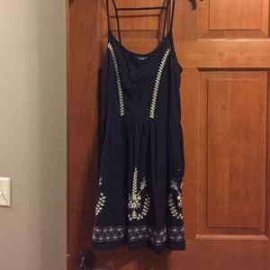 Navy Blue Dress