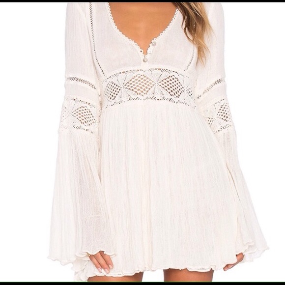 Jen's Pirate Booty White Babydoll Dress
