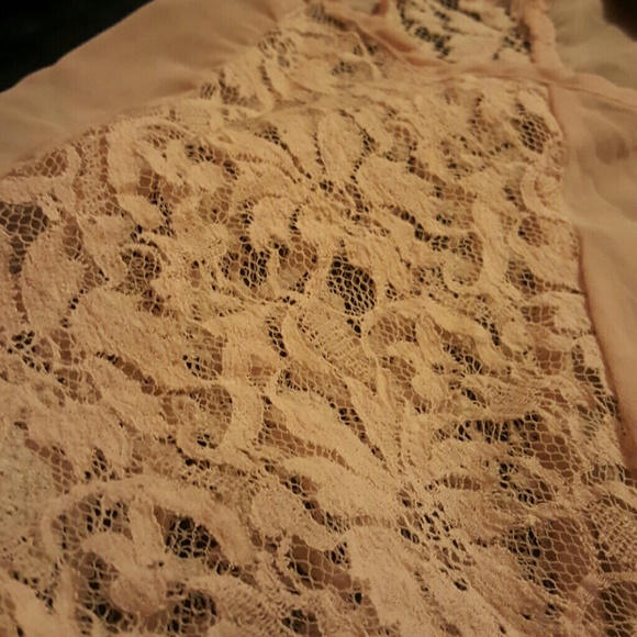 Pink Rue 21 sheer top - Picture 2 of 3