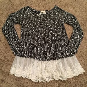 a' reve Lace Backed Top