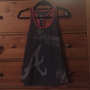 S Nike ATL braves tank top