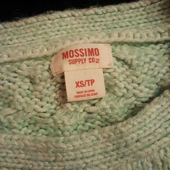 Mint Green Mossimo Sweater - Picture 2 of 3